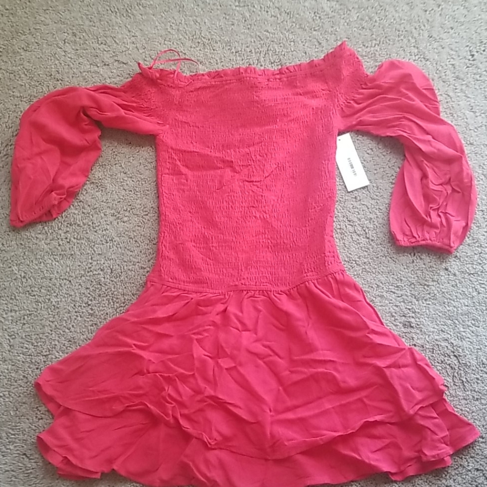 Red dress